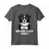 Border Collie Maglietta - Leggera e Taglio Classico - Ideale per gli Amanti dei Cani