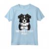 Border Collie Maglietta - Leggera e Taglio Classico - Ideale per gli Amanti dei Cani