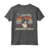 Design retrò vintage con scritta «I love my Border Collie» - Maglietta per amanti dei Border Collie - Regalo ideale per festa della mamma, festa del papà o Natale