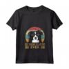 Donna - La migliore mamma di Border Collie di sempre - Maglietta con Collo a V - Regalo divertente per amanti dei cani