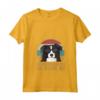 Donna - La migliore mamma di Border Collie di sempre - Maglietta con Collo a V - Regalo divertente per amanti dei cani