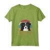 Donna - La migliore mamma di Border Collie di sempre - Maglietta con Collo a V - Regalo divertente per amanti dei cani