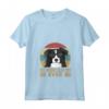 Donna - La migliore mamma di Border Collie di sempre - Maglietta con Collo a V - Regalo divertente per amanti dei cani