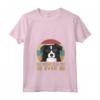 Donna - La migliore mamma di Border Collie di sempre - Maglietta con Collo a V - Regalo divertente per amanti dei cani