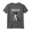 Border Collie Mom - Funny Anatomy of a Border Collie Maglietta - Regalo per Amanti dei Cani - Ideale per Compleanno o Natale