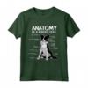 Border Collie Mom - Funny Anatomy of a Border Collie Maglietta - Regalo per Amanti dei Cani - Ideale per Compleanno o Natale