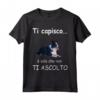 HapTiger Maglietta - Divertente Motivo Border Collie per Orgogliosi Proprietari - Ideale come Regalo per Amanti dei Cani