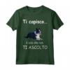 HapTiger Maglietta - Divertente Motivo Border Collie per Orgogliosi Proprietari - Ideale come Regalo per Amanti dei Cani
