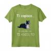 HapTiger Maglietta - Divertente Motivo Border Collie per Orgogliosi Proprietari - Ideale come Regalo per Amanti dei Cani
