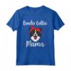 Orgogliosa Mamma di un Border Collie - Maglietta Divertente per Proprietari di Cani - Regalo Ideale per Amanti dei Border Collie