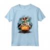 HapTiger Pixar Wall-E Distressed Border Maglietta - Officially Licensed Apparel for Fans - Keep Earth Clean Design