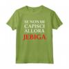 Se Non Mi Capisci Allora Jebiga Jugo Jugoslavia Serbia Maglietta - Regalo Balcanico per Compleanni e Natale - Orgoglio Macedone e Jugoslavo