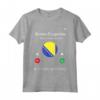 Bosnia Erzegovina Sta Chiamando E Devo Andare T-shirt - Travel Shirt with Bosnia Flag - Ideal Gift for Bosnia Enthusiasts