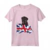 HapTiger Bouviers des Flandre Maglietta - For Dog Lovers - UK Flag Design - Shedding Solutions Included