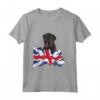 HapTiger Bouviers des Flandre Maglietta - For Dog Lovers - UK Flag Design - Shedding Solutions Included