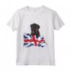 HapTiger Bouviers des Flandre Maglietta - For Dog Lovers - UK Flag Design - Shedding Solutions Included