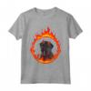 HapTiger Bouviers des Flandre Maglietta - Unique Dog Lover Gift for Fathers, Mothers, and Grandparents - Religious Apparel for Men, Women, and Kids