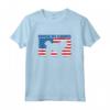 HapTiger Bandiera Americana - Maglietta Unisex per Amanti degli Animali e Patrioti USA