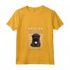 Donna Corridore e Bouvier des Flandres Maglietta con Collo a V - Slogan Miles of Smiles - Per Amanti dei Cani e Jogging
