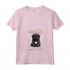 Donna Corridore e Bouvier des Flandres Maglietta con Collo a V - Slogan Miles of Smiles - Per Amanti dei Cani e Jogging