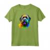 Bouvier des Flandres Pop Art I Dog Lover I Splash Art Maglietta - Abbigliamento per Amanti dei Cani Bouvier des Flandres