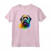Bouvier des Flandres Pop Art I Dog Lover I Splash Art Maglietta - Abbigliamento per Amanti dei Cani Bouvier des Flandres