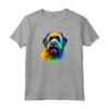 Bouvier des Flandres Pop Art I Dog Lover I Splash Art Maglietta - Abbigliamento per Amanti dei Cani Bouvier des Flandres