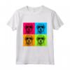 Bouvier Des Flandres Cane Pop Art Design Illustrazione Maglietta - Regalo Unico per Amanti dei Cani - Ideale per Natale, Ringraziamento, Compleanni o San Valentino
