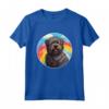 Bouvier Des Flandres - Simpatico motivo arcobaleno colorato Kawaii Maglietta - Ideale per Amanti dei Cani - Acquista Online