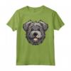 Carino Bouvier des Flandres Faccia Cartoon Herding Dog Amante Maglietta - Ideale per Proprietari di Cane - Amo il mio Bouvier des Flandres