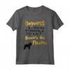 Camicia Bouviers des Flandres - Maglietta Divertente Dogwarts per Proprietari di Cani - Regalo Bouviers des Flandres