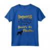 Camicia Bouviers des Flandres - Maglietta Divertente Dogwarts per Proprietari di Cani - Regalo Bouviers des Flandres