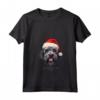 Bouvier Des Flandres Cane Divertente Woofy Christmas - Maglietta Semplice per Natale - Regalo per Amanti dei Cani