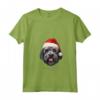 Bouvier Des Flandres Cane Divertente Woofy Christmas - Maglietta Semplice per Natale - Regalo per Amanti dei Cani