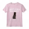 Solo Un Ragazzo Che Ama Cani Bovaro delle Fiandre - Maglietta divertente per amanti dei Bouvier des Flandres - Ideale come regalo per amanti dei cani