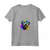 Bouvier des Flandres Pop Art - Dog Lover T-shirt con Collo a V - Acquista Splash Art Apparel per Amanti dei Cani Bouvier des Flandres