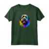 Bouvier des Flandres Pop Art - Splash Art Maglietta per Amanti dei Cani - Ideale per Proprietari e Famiglie Bouvier des Flandres