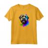 Bouvier des Flandres Pop Art - Splash Art Maglietta per Amanti dei Cani - Ideale per Proprietari e Famiglie Bouvier des Flandres