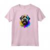 Bouvier des Flandres Pop Art - Splash Art Maglietta per Amanti dei Cani - Ideale per Proprietari e Famiglie Bouvier des Flandres