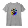 Bouvier des Flandres Pop Art - Splash Art Maglietta per Amanti dei Cani - Ideale per Proprietari e Famiglie Bouvier des Flandres
