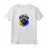Bouvier des Flandres Pop Art - Splash Art Maglietta per Amanti dei Cani - Ideale per Proprietari e Famiglie Bouvier des Flandres