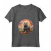 Donna Bouvier des Flandres Rainbow Bridge - Maglietta commemorativa Cucciolo di Cane con Collo a V - Ideale per Amanti dei Cani e Addestratori