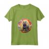 Donna Bouvier des Flandres Rainbow Bridge - Maglietta commemorativa Cucciolo di Cane con Collo a V - Ideale per Amanti dei Cani e Addestratori