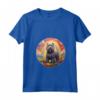 Donna Bouvier des Flandres Rainbow Bridge - Maglietta commemorativa Cucciolo di Cane con Collo a V - Ideale per Amanti dei Cani e Addestratori