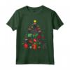 Bouvier Des Flandres Christmas Tree Dog Funny Gift Maglietta - Regalo Divertente per Natale per Amanti dei Cani