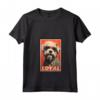 Bouvier Des Flandres Leale Vintage Pet Mamma Papà - Maglietta Divertente con Collo a V - Regalo per Amanti dei Cani