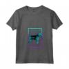 Bouvier des Flandres Cane Vintage Retro Maglietta con Collo a V - Ideale per gli Amanti dei Cani Bouvier des Flandres