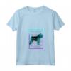 Bouvier des Flandres Cane Vintage Retro Maglietta con Collo a V - Ideale per gli Amanti dei Cani Bouvier des Flandres