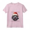 Bouvier Des Flandres Cappello di Babbo Natale Divertente - Maglietta per Mamma e Papà - Ideale per Natale, Ringraziamento e Compleanni