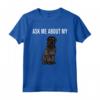 Chiedimi Del Mio Cane Bovaro delle Fiandre - Maglietta Divertente per Amanti dei Cani - Funny Ask Me About My Bouvier des Flandres Dog Lover Design